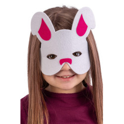 Maska zajíček pro děti